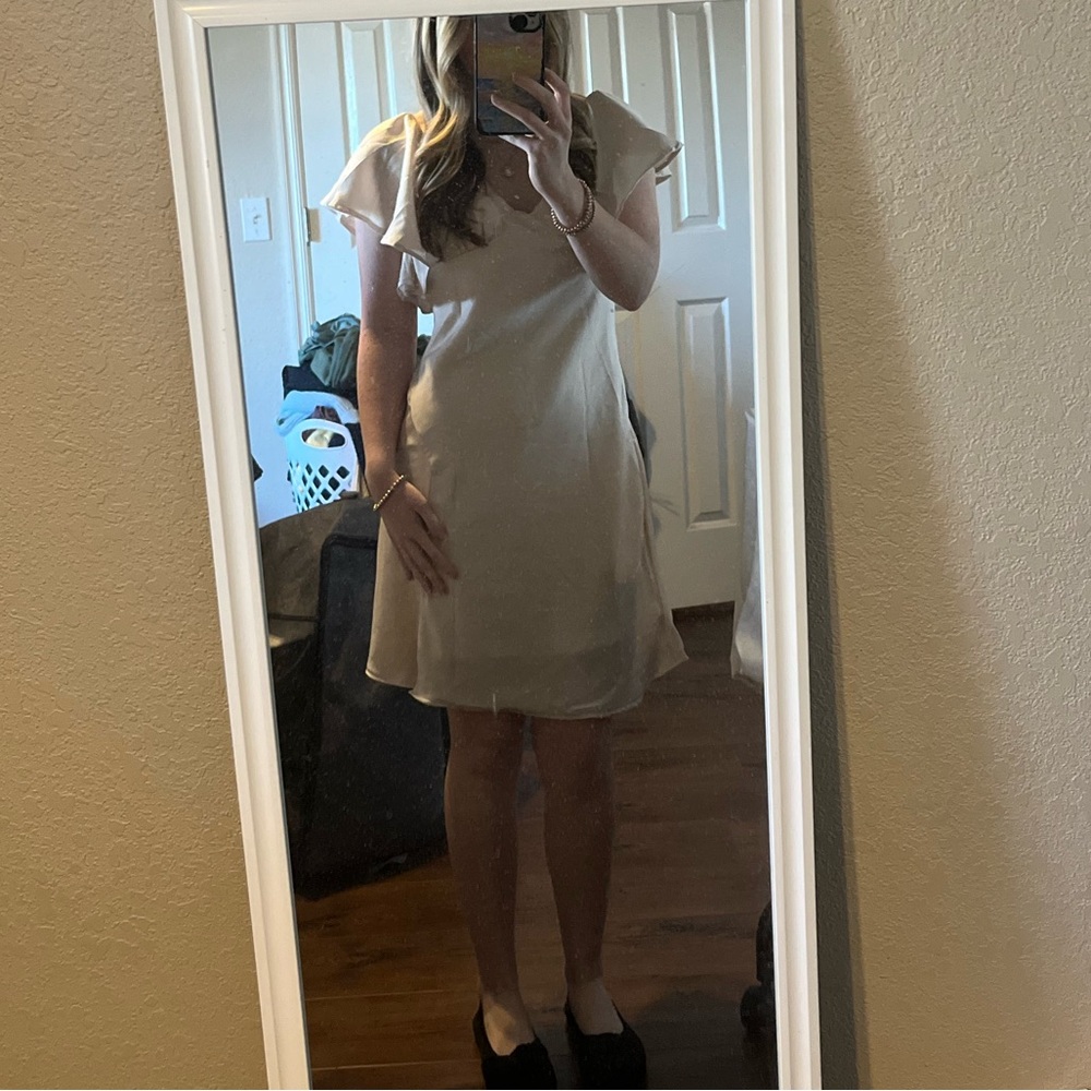 Elegant Cream Dress